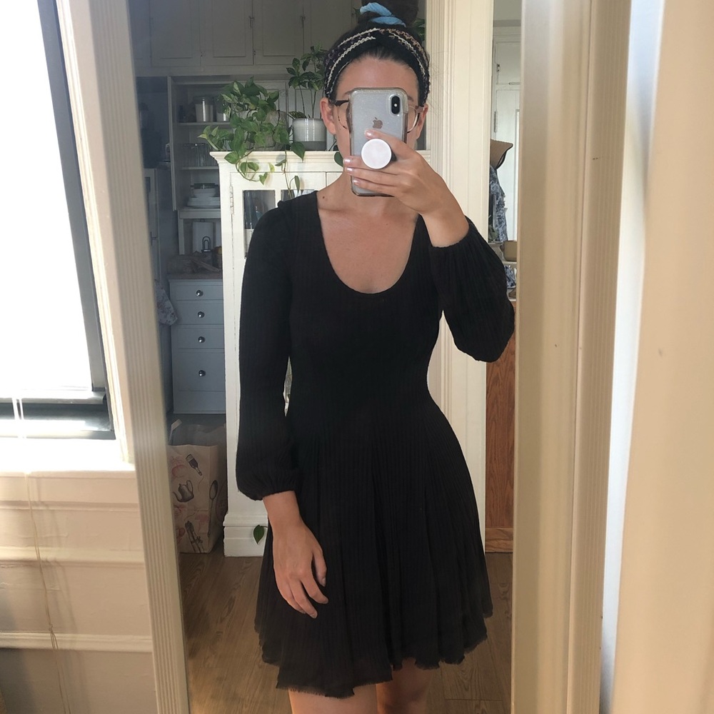 UO brown sweater dress